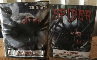 Spider 25 Shot Cake